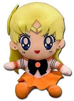 Sailor Venus Sit - Sailor Moon 7" Plush (Great Eastern) 52182 - Thumbnail 1