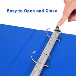 Pen + Gear 1-inch, Durable Binder, D-Ring, Blue, 12 Pack - Thumbnail 8