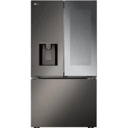 LG Counter Depth French Door Refrigerator, Black - Thumbnail 1