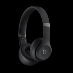 Beats Solo 4 Wireless Headphones - On-Ear Wireless Headphones - Matte Black - Thumbnail 3
