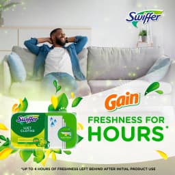 Swiffer Mop & Go Wet Refills, Gain, 12 Count - Thumbnail 3