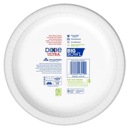 (2 pack) Dixie Ultra Big Bowl Disposable Paper Bowls, 34 oz, Multi-Color, 25 Count - Thumbnail 6