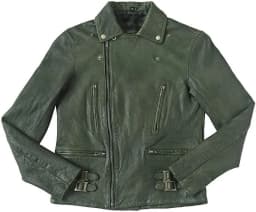 Pure Leather - Men's Easy Rider Motorcycle Lambskin Leather Jacket - Thumbnail 3