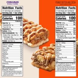 Cinnamon Toast Crunch and REESE'S Puffs Cereal Treat Bars, Variety Pack, 28 Count, 23.8 oz - Thumbnail 8