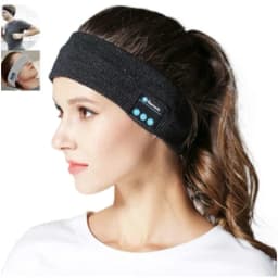 KNACK- Waterproof Bluetooth 5.0 Earbuds Sleep Wireless Headphones Headband Headsets Usa - Thumbnail 1