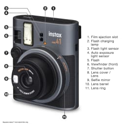 Fujifilm Instax Mini 41 Instant Camera with Bonus 10 Pack of Film (Value Pack) - Thumbnail 6