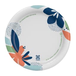 Dixie Disposable Paper Plates, 6.8", Multi-Color, 50 Count - Thumbnail 4