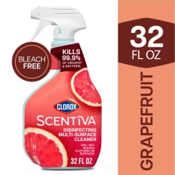 Clorox Scentiva Disinfecting Multi-Surface Cleaner Spray, Grapefruit & Orange Blossom, 32 fl oz - Thumbnail 1