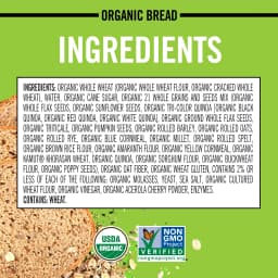 Dave's Killer Bread Organic Thin Sliced 21 Whole Grains and Seeds Bread, 20.5 oz - Thumbnail 3