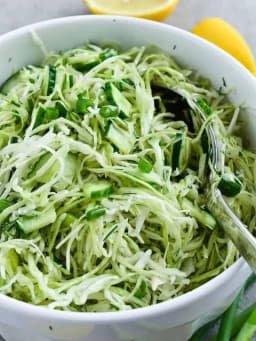 Fresh Green Cabbage, Each - Thumbnail 3