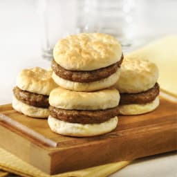 Jimmy Dean Frozen Breakfast Sandwich, Snack Size Sausage Biscuit, 34 oz, 20 Count - Thumbnail 8