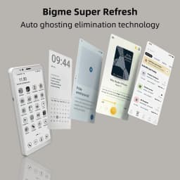 Bigme HiBreakS color E-Paper Smartphone, 5.84-Inch Android 14 Mobile Phone, 6GB+128GB, Octa-Core Processor, 3300mAh Battery, Dual Camera, 4G Connectivity, White - Thumbnail 4