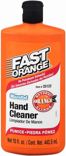 Fast Orange, Micro Gel Pumice Hand Cleaner, Orange Scented, 15 oz Permatex - 25122 - Thumbnail 1