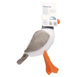 Vibrant Life White Seagull Plush Dog Toy with Squeaker, Chew Level 4 - Thumbnail 10