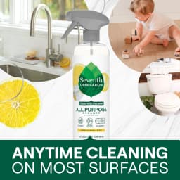 (4 pack) Seventh Generation Multi Surface All Purpose Cleaning Spray, Lemon Chamomile Citrus, 23 fl oz​ - Thumbnail 6