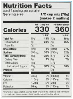 "JIFFY" Corn Muffin Mix, 8.5 oz Box - Thumbnail 4