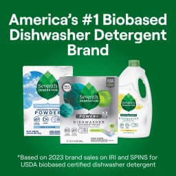 Seventh Generation Power Plus Dishwasher Detergent Packs For Sparkling Dishes Fresh Citrus Scent Dishwasher Tabs 40 Count - Thumbnail 9