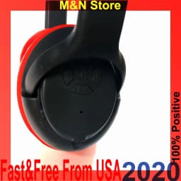 RHEA- Vibe Bluetooth Over Ear Headphones Rechargeable Usa First Class Pkg Ship Today - Thumbnail 5