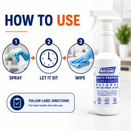 LA's Totally Awesome Hypochlorous Acid Spray (Pack of 3) - Multi Surface Cleaner, Pet & Family Safe, Non-Toxic Surface Cleaner & Odor Remover, No - Thumbnail 6