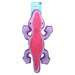 Vibrant Life Purple Lizard Plush Dog Toy with Squeaker, Chew Level 4 - Thumbnail 8