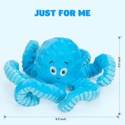 Xekoro Squeaky Dog Toys for Aggressive Chewers, Octopus-Tug of War Dog Toys for Large Breed Tough Interactive Stuffed Dog Chew Toys for Puppies Small - Thumbnail 5