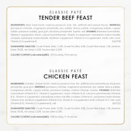 Purina Fancy Feast Poultry & Beef Classic Pate Collection Wet Cat Food Variety Pack, 3 oz Cans (24 Pack) - Thumbnail 6