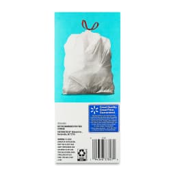 Great Value Medium Drawstring Trash Bags, 8 Gallon, 40 Count - Thumbnail 5