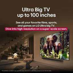 LG 100 inch 85A Series QNED evo AI Mini LED 4K UHD Smart webOS TV (2025) - Thumbnail 11