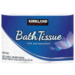 Kirkland Signature Bath Tissue, 2-Ply, 380 Sheets, 30 Rolls - Thumbnail 2