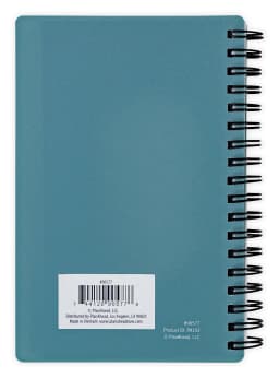 PlanAhead Monthly/Weekly Planner, Small 4" x 6.25", 18 Month (Jul 2026 - Dec 2027), Teal - Thumbnail 3