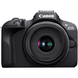 Canon EOS R100 Mirrorless Camera with RF-S 18-45mm f/4.5-6.3 IS STM And 420-800mm f/8 Manual Super HD Telephoto Lens + 64GB Memory + Extra Battery - Thumbnail 5