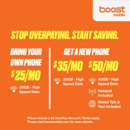 Boost Mobile Samsung A36, 5G, 128GB, Black - Prepaid Smartphone [Locked to Boost Mobile] - Thumbnail 2