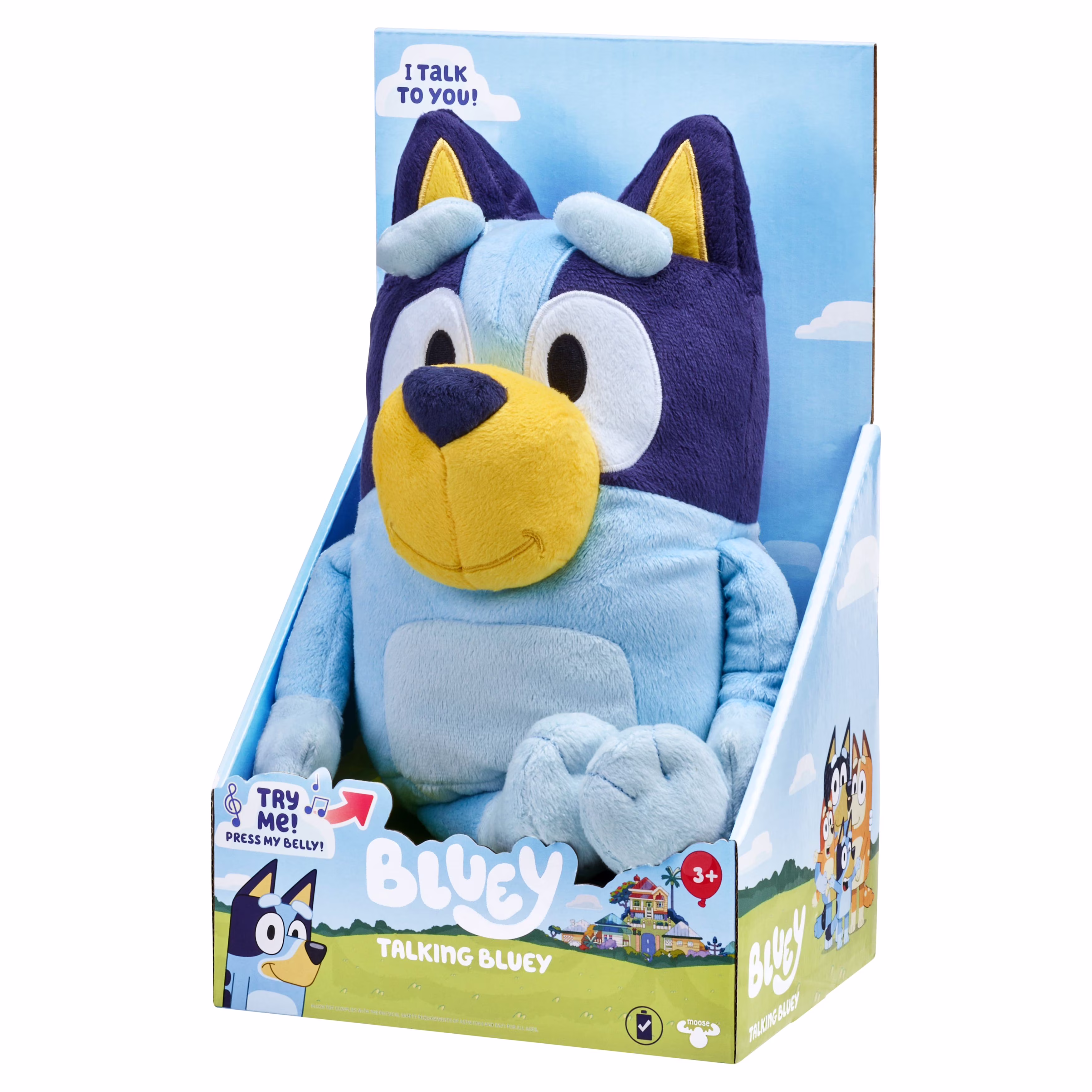 Bluey Talking and Interactive 13 in Plush Toys for Preschoolers 3-6 Years - Thumbnail 9