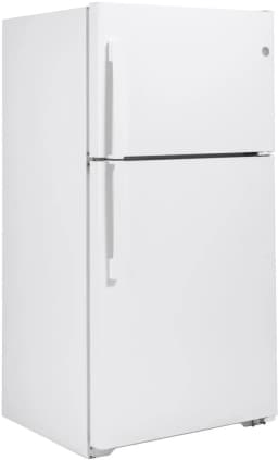 Ge Gte22jtnr 33" Wide 21.9 Cu. Ft. Energy Star Rated Top Mount Refrigerator - White - Thumbnail 3