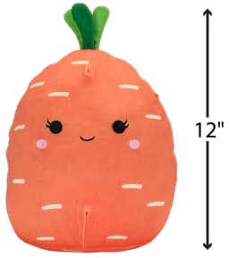 Squishmallows Original 12 inch Caroleena the Orange Carrot - Child's Ultra Soft Stuffed Plush Toy - Thumbnail 2