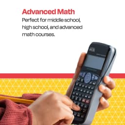 School Smart Scientific Digit Calculator, 5-1/8 x 3 x 1/4 Inches, CS-209, Black - Thumbnail 11