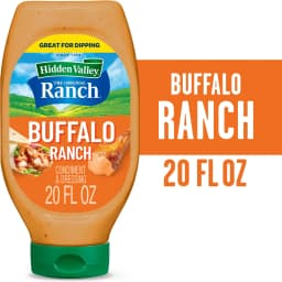 Hidden Valley Buffalo Ranch Dip Sauce Condiment & Dressing, 20 fl oz Squeeze Bottle - Thumbnail 1
