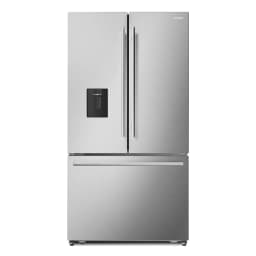 22.4 cu. ft. 3-Door French Door Refrigerator Water Dispenser in Stainless Steel - Thumbnail 1