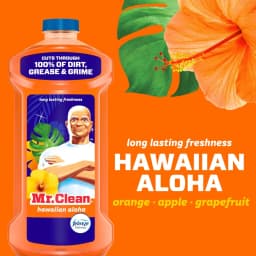 Mr. Clean All Purpose Cleaner, Cleaning Liquid, Hawaiian Aloha, 41 fl oz - Thumbnail 4