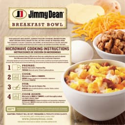 Jimmy Dean Sausage & Gravy Breakfast Bowl, 7 oz (Frozen) - Thumbnail 9