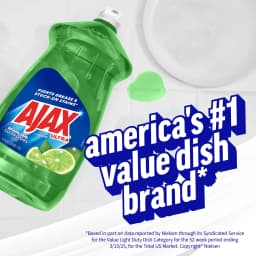 Ajax Ultra Triple Action Liquid Dish Soap, Lime - 52 fluid ounce - Thumbnail 7