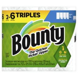 Bounty Paper Towels Select-a-Size, 2 Triple Rolls - Thumbnail 11