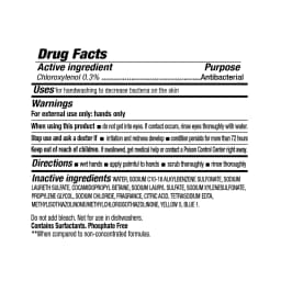 Great Value Ultra Antibacterial Dish Liquid, Crisp Apple, 70 fl oz - Thumbnail 3