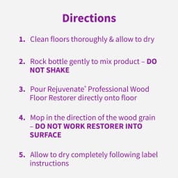Rejuvenate Professional Wood Floor Restorer, 1 Gallon - Thumbnail 10