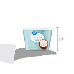 Great Value Original Whipped Cream Cheese Spread, 12 oz Tub - Thumbnail 9