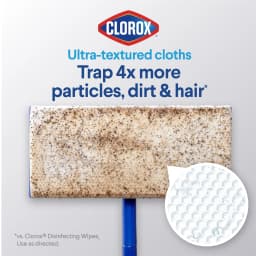 Clorox Disinfecting Wet Mopping Cloths Rain Clean, 24 Count - Thumbnail 6