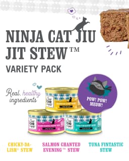 "I and love and you" Wet Cat Food Variety Pack; Chicky-Da-Lish, Salmon Chanted Evening, Tuna Fintastic - Thumbnail 8