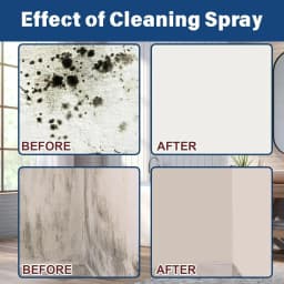 YUSUIYI 8.4oz Highly Effective Wall Mold Remover Spray,Dust and Stain Cleaner Multi-Surface Cleaning Solution for Wood,Tile,Fabric,Bathrooms - Thumbnail 4