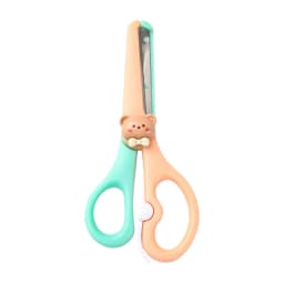 Left Handed Scissors for teen s, Blunt Tip Safety Scissors for Crafting, Home & Office Use, Comfort Grip, Paper Cutting Craft Scissors for Teen - Thumbnail 5