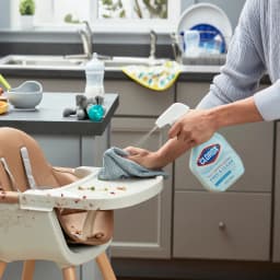 Clorox Free & Clear Multi Surface Cleaner, Spray Bottle, Fragrance Free, 32 fl oz - Thumbnail 9